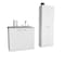 Tuhome Belmont 2 Piece Kitchen Set, Utility Sink Cabinet, Kitchen Pantry, White CKIT87 - alternate 3